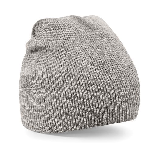 Beechfield  Original Pull-On Beanie Heather Grey