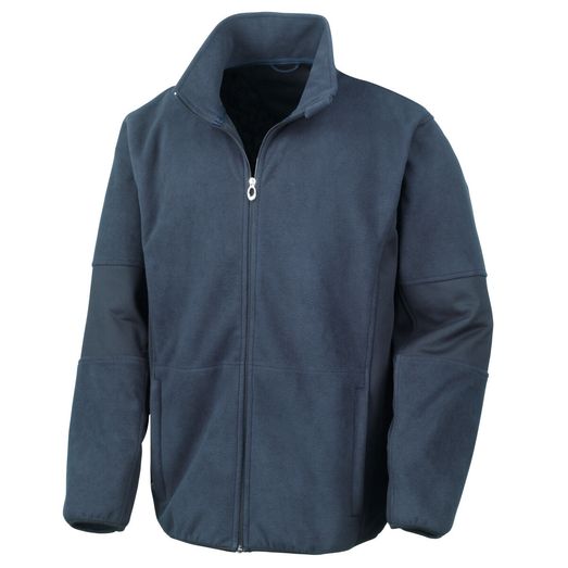 Result Osaka Combed Pile Softshell Jacket Navy Blue