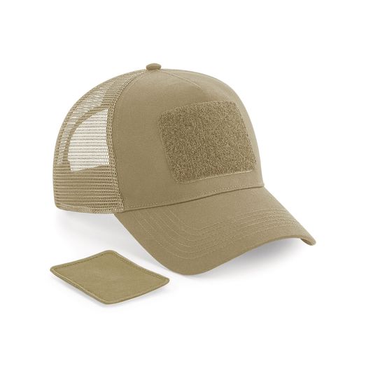 Beechfield  Patch Snapback Trucker Desert Sand