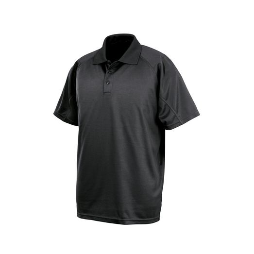 Spiro Impact Performance Air Cool Polo Black