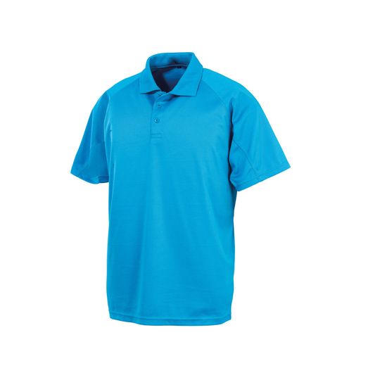 Spiro Impact Performance Air Cool Polo Ocean