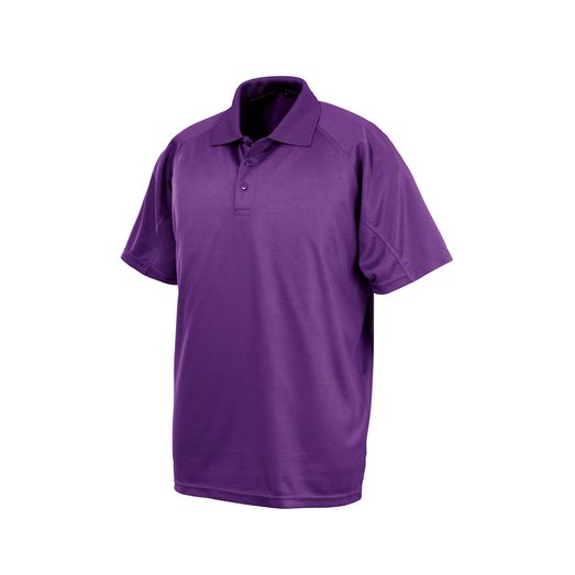 Spiro Impact Performance Air Cool Polo Purple