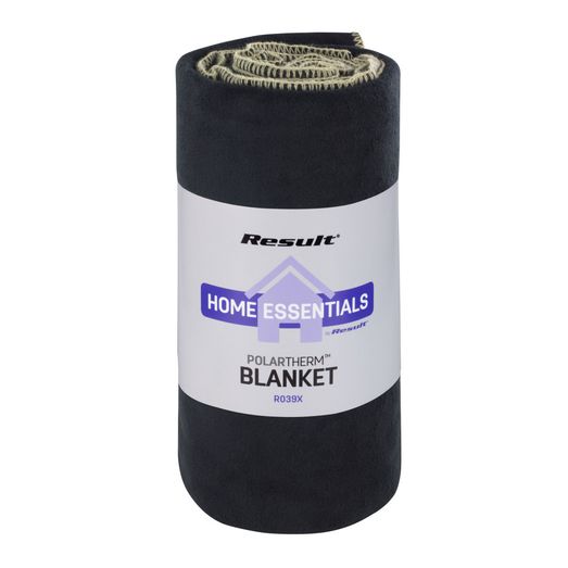 Result Winter Essentials Polartherm Blanket Black