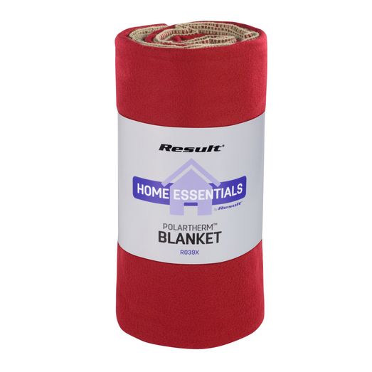 Result Winter Essentials Polartherm Blanket Rococco Red