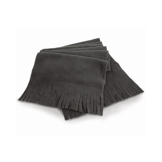 Result Winter Essentials Polartherm Tassel Scarf Charcoal