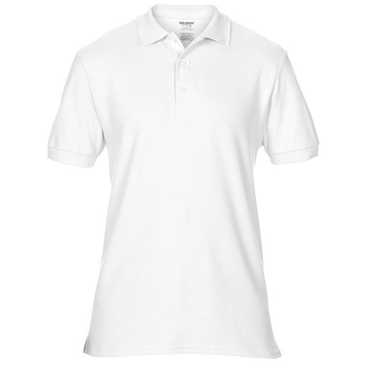Gildan Premium Cotton® Adult Double Piqué Polo White