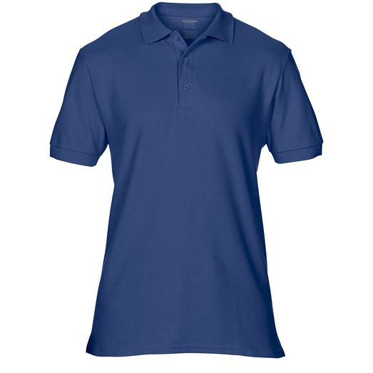 Gildan Premium Cotton® Adult Double Piqué Polo Navy Blue