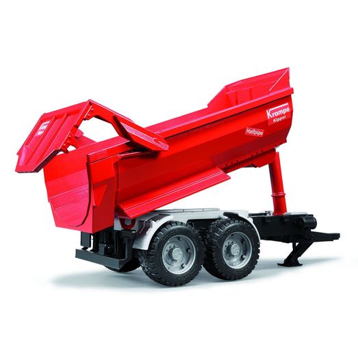 Bruder Krampe Tandem-Halfpipe Tipping Trailer 1:16