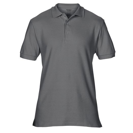 Gildan Premium Cotton® Adult Double Piqué Polo Charcoal