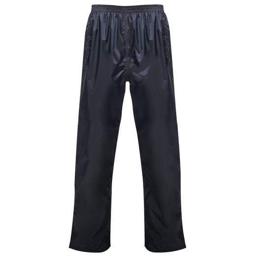 Regatta Pro Packaway Breathable Overtrouser Navy Blue