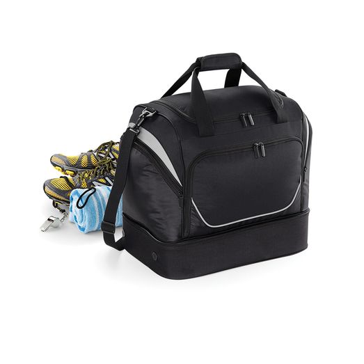 Quadra Pro Team Hardbase Holdall Black/Light Grey