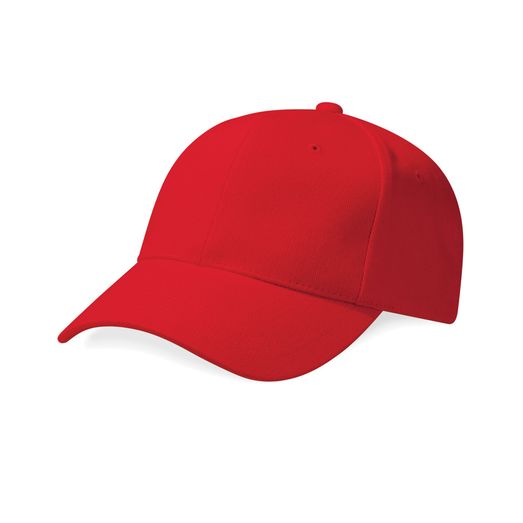 Beechfield  Pro-Style Heavy Brushed Cotton Cap Classic Red