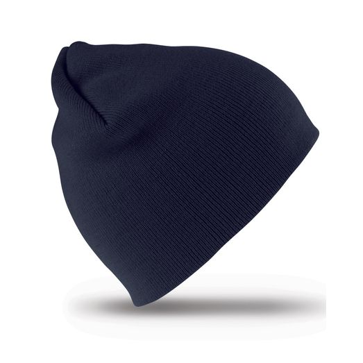 Result Winter Essentials Pull On Soft Feel Acrylic Hat Navy Blue
