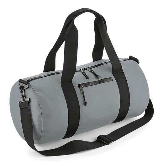 Bagbase Recycled Barrel Bag Pure Grey