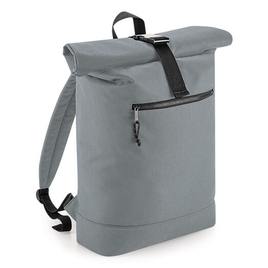 Bagbase Recycled Roll-Top Backpack Pure Grey
