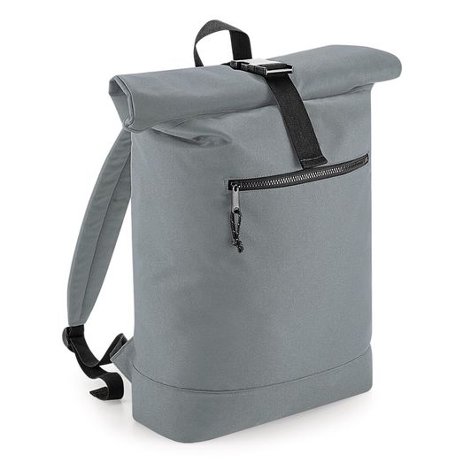 Bagbase Recycled Roll-Top Backpack Pure Grey