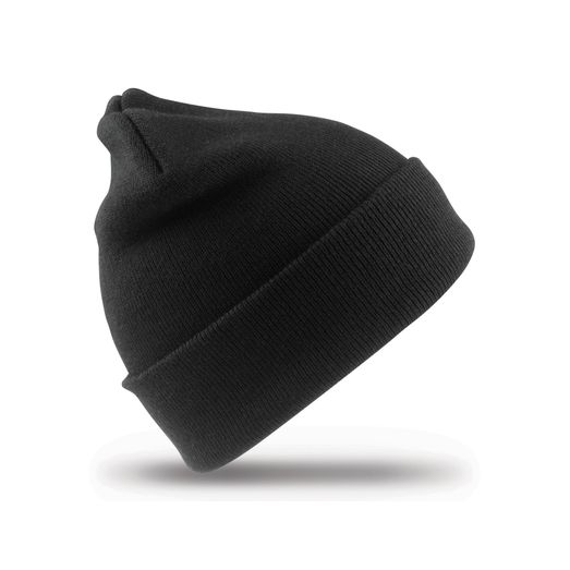 Result Genuine Recycled Recycled Thinsulate Beanie Black