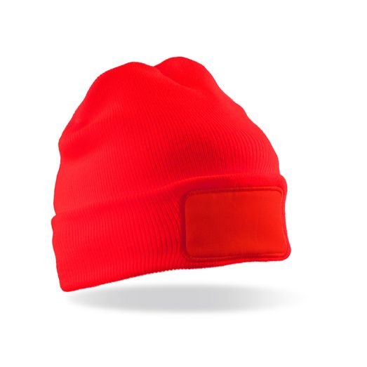 Result Genuine Recycled Recycled Thinsulate Printers Beanie Red