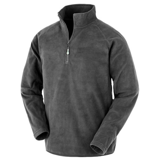 Result Genuine Recycled Recycled Unisex Microfleece Top Grey