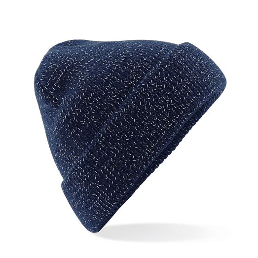 Beechfield  Reflective Beanie French Navy