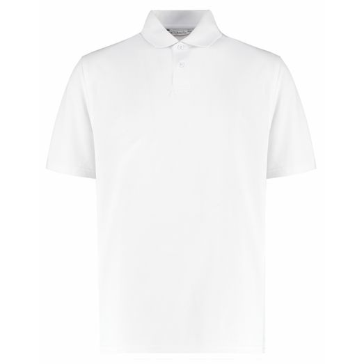 Kustom Kit Regular Fit Cooltex® Plus Premium Pique Polo White