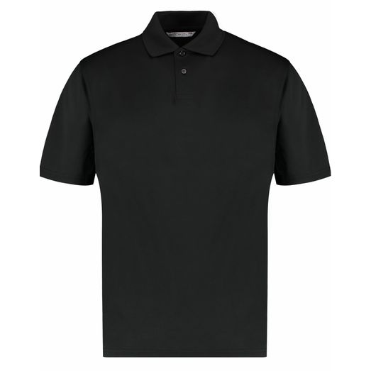 Kustom Kit Regular Fit Cooltex® Plus Premium Pique Polo Black
