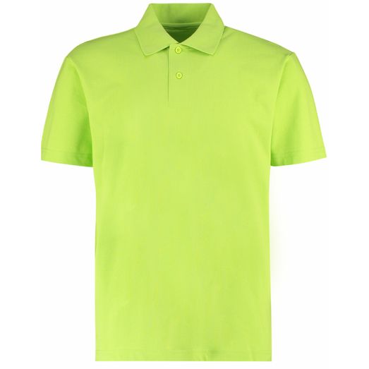 Kustom Kit Regular Fit Workforce Polo Lime