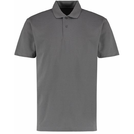 Kustom Kit Regular Fit Workforce Polo Charcoal