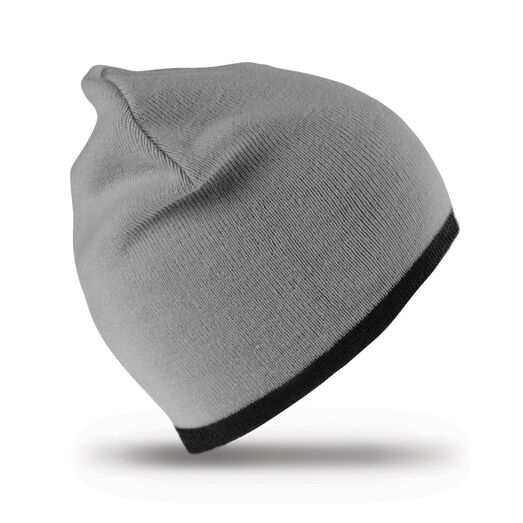 Result Winter Essentials Reversible Fashion Fit Hat Grey/Black