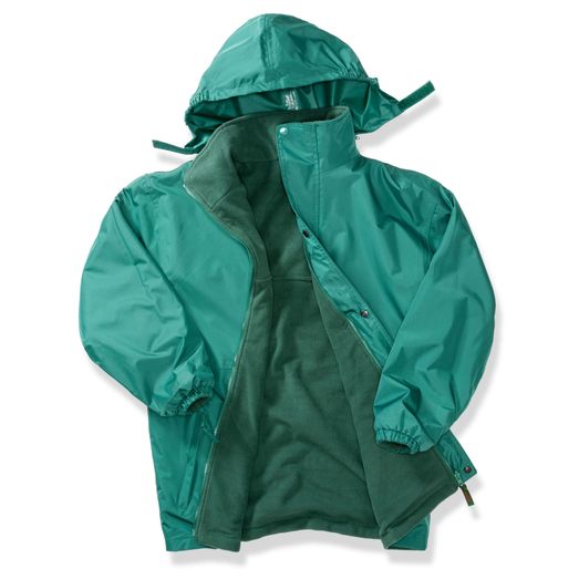 Result Reversible StormDri 4000 Jacket Bottle Green/Bottle Green