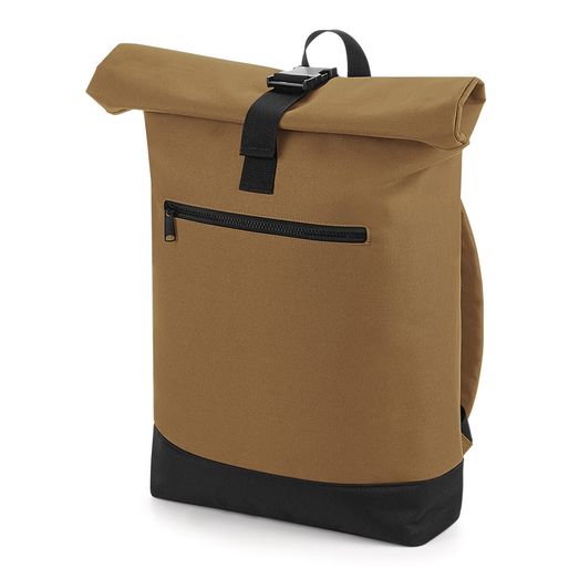 Bagbase Roll-Top Backpack Caramel