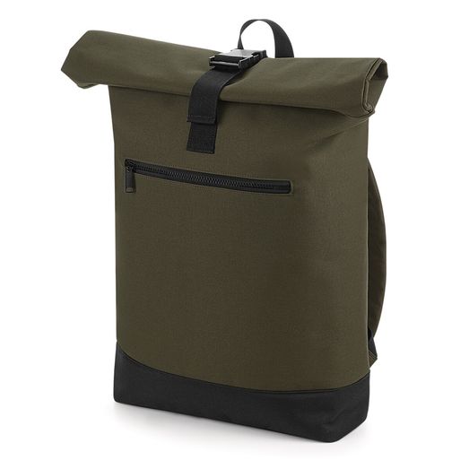 Bagbase Roll-Top Backpack Military Green