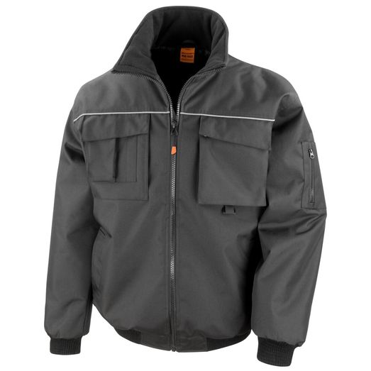 WORK-GUARD by Result Sabre Pilot Jacket Black