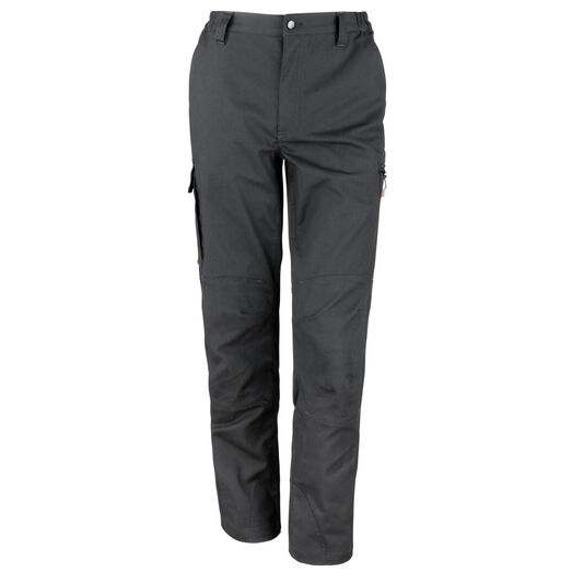 WORK-GUARD by Result Sabre Stretch Trousers (Long) Black