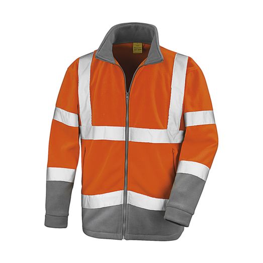 Result Safeguard Safety Microfleece Fluorescent Orange