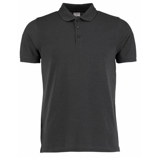 Kustom Kit Slim Fit Heavyweight Classic Superwash® 60 Polo Graphite