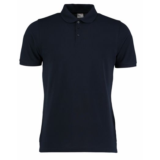 Kustom Kit Slim Fit Heavyweight Classic Superwash® 60 Polo Navy Blue