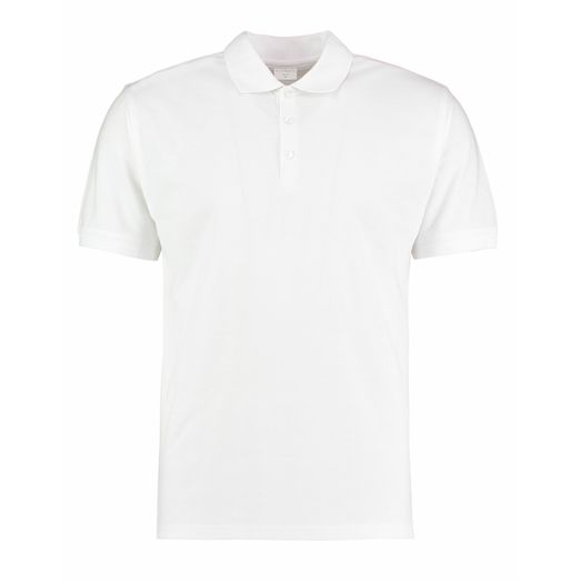 Kustom Kit Slim Fit Klassic Superwash® 60 Polo White