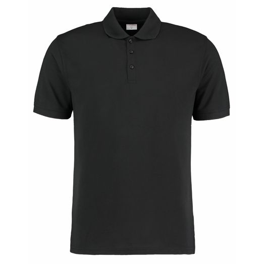 Kustom Kit Slim Fit Klassic Superwash® 60 Polo Black