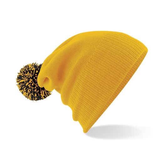 Beechfield  Snowstar® Beanie Gold/Black