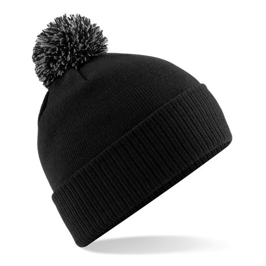 Beechfield  Snowstar® Beanie Black/Graphite