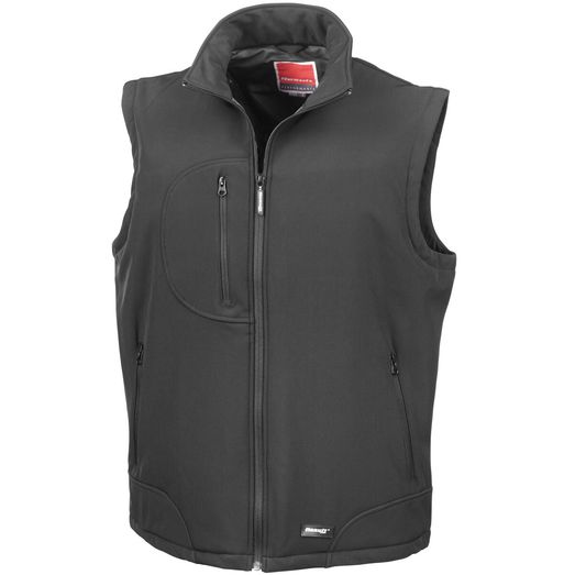 Result Softshell Bodywarmer Black/Black