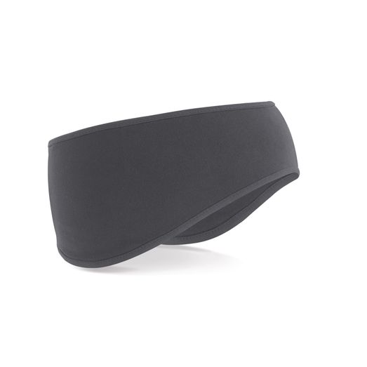 Beechfield  Softshell Sports Tech Headband Graphite Grey