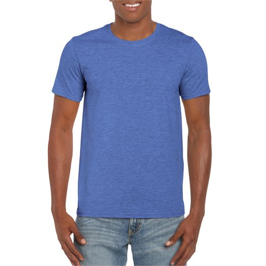 Gildan Softstyle Adult T-Shirt Heather Royal