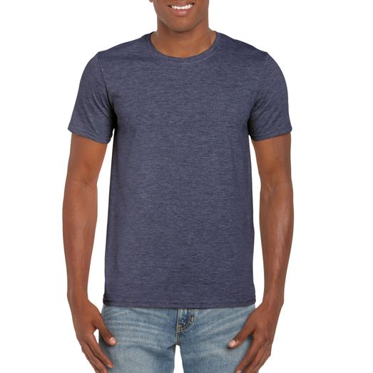 Gildan Softstyle Adult T-Shirt Heather Navy