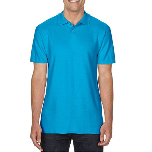 Gildan Softstyle® Adult Double Pique Polo Sapphire