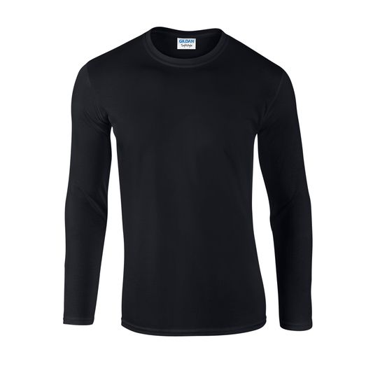 Gildan Softstyle® Adult Long Sleeve T-Shirt Black