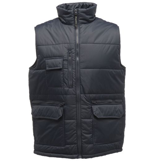 Regatta Steller Multi-Zip Ripstop Bodywarmer Navy Blue