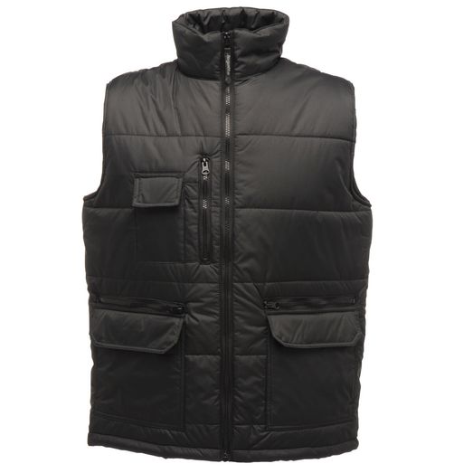 Regatta Steller Multi-Zip Ripstop Bodywarmer Black