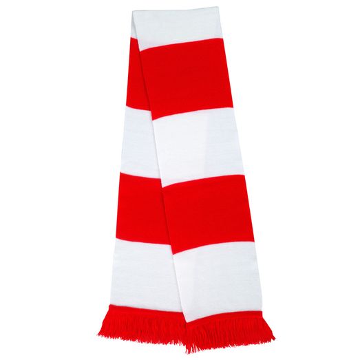 Result Winter Essentials Team Scarf White/Red